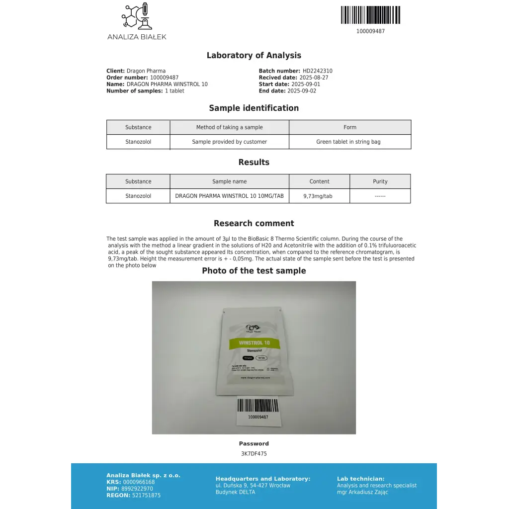 Winstrol 10mg